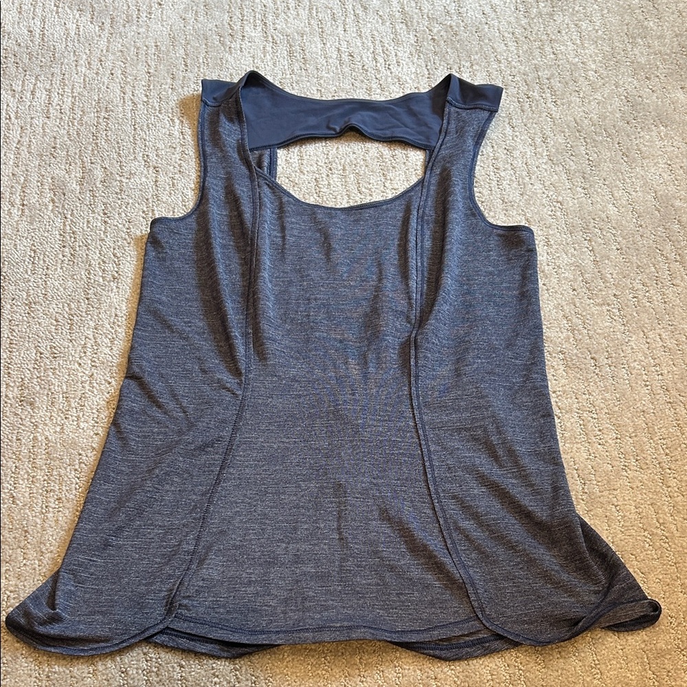 Lululemon Athletica Charcoal/ mutted purpleTank Top